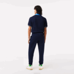 Lacoste calça de lã não escovada homens azul marinho 166 88BL309 - Image 3