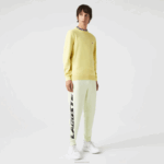 Lacoste calça de marca slim fit homens amarelo 6gd 88BL974