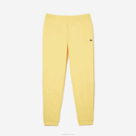 Lacoste calça de moletom de ajuste cônico homens amarelo 107 88BL349 - Image 4