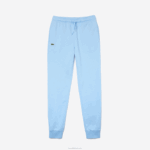 Lacoste calça de moletom de tênis de lã esportiva homens hbp azul 88BL1157 - Image 5