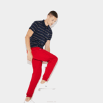 Lacoste calça de moletom de tênis de lã esportiva homens vermelho 240 88BL986 - Image 2