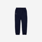 Lacoste calça de moletom esportiva crianças azul marinho 166 88BL3217