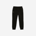 Lacoste calça de moletom esportiva crianças preto 031 88BL3216