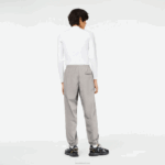 Lacoste calça de trilha com coordenadas gps homens cinza kzw 88BL303 - Image 3