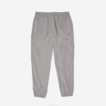 Lacoste calça de trilha com coordenadas gps homens cinza kzw 88BL303 - Image 4