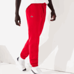 Lacoste calça esportiva de lã para tênis homens vermelho 240 88BL1153 - Image 2