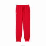Lacoste calça esportiva de lã para tênis homens vermelho 240 88BL1153 - Image 4