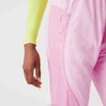 Lacoste calça estampada náutica mulheres rosa z4h 88BL2555 - Image 7