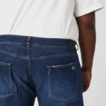 Lacoste calça jeans slim fit de algodão homens azul mk9 88BL419 - Image 3