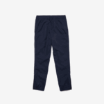 Lacoste calça leve esportiva encanada Rapazes azul marinho branco 525 88BL3211 - Image 3