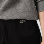 Lacoste calças de bandas impressas homens preto 031 88BL1459 - Image 6