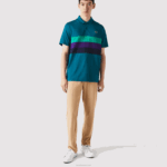 Lacoste calças de golfe esportivas homens bege 02s 88BL424