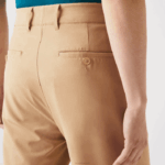Lacoste calças de golfe esportivas homens bege 02s 88BL424 - Image 6