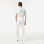 Lacoste calças de golfe esportivas homens branco 70v 88BL421 - Image 3