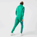 Lacoste calças de treino com bandas de contraste de herança homens verde hd2 88BL1068 - Image 3