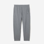 Lacoste calças de treino impressas homens ano chine cinza 88BL1012 - Image 5