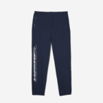 Lacoste calças elásticas à prova d'água homens kxe azul 88BL336 - Image 4