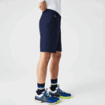 Lacoste calções de golfe elásticos leves desportivos homens azul marinho 166 88BL443 - Image 4
