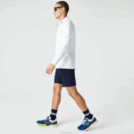 Lacoste calções de golfe elásticos leves desportivos homens azul marinho 166 88BL443 - Image 6
