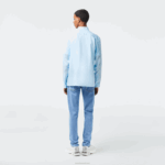 Lacoste camisa de linho homens azul claro t01 88BL468 - Image 3