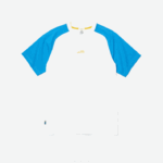 Lacoste camiseta algodão vivo homens branco azul amarelo d1q 88BL941 - Image 5