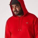 Lacoste camiseta com capuz xl homens vermelho 240 88BL783