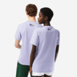 Lacoste camiseta esporte miami edição aberta homens roxo 3k0 88BL212 - Image 3