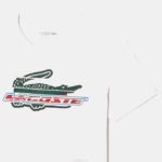 Lacoste camiseta esportiva regular fit de algodão orgânico homens branco 001 88BL141 - Image 2