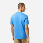 Lacoste camiseta esportiva respirável homens azul l99 88BL50 - Image 3