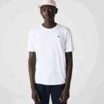 Lacoste camiseta esportiva respirável homens branco 001 88BL51