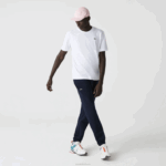 Lacoste camiseta esportiva respirável homens branco 001 88BL51 - Image 3