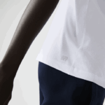 Lacoste camiseta esportiva respirável homens branco 001 88BL51 - Image 6