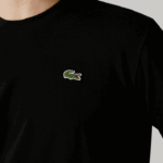 Lacoste camiseta esportiva respirável homens preto 031 88BL52 - Image 4