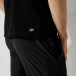 Lacoste camiseta esportiva respirável homens preto 031 88BL52 - Image 6