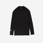 Lacoste camiseta térmica esportiva homens preto 031 88BL878