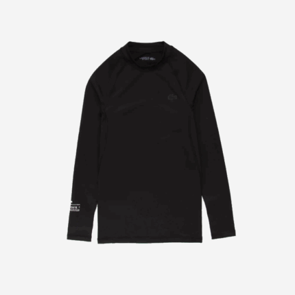 Lacoste camiseta térmica esportiva homens preto 031 88BL878