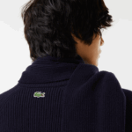 Lacoste camisola de crocodilo homens azul marinho 166 88BL1380 - Image 5