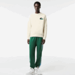 Lacoste camisola de crocodilo homens branco xfj 88BL1381 - Image 2