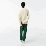 Lacoste camisola de crocodilo homens branco xfj 88BL1381 - Image 3