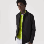 Lacoste camisola resistente à água homens preto 031 88BL1569 - Image 2