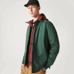 Lacoste camisola resistente à água homens verde 5hx 88BL1570