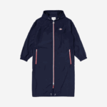 Lacoste capa de chuva dobrável esportiva edição francesa do espírito esportivo homens azul marinho branco vermelho lei 88BL1296 - Image 3