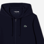 Lacoste capuz de painéis de malha esportiva homens azul marinho 423 88BL1019 - Image 5