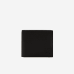 Lacoste carteira de couro bezerro chantaco homens preto 000 88BL1995
