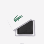 Lacoste carteira de couro bezerro chantaco homens preto 000 88BL1995 - Image 3