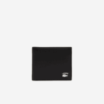 Lacoste carteira de impressão de contraste homens preto 000 88BL1991