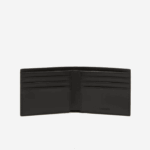 Lacoste carteira dobrável com estampa monograma the blend homens mono noir gris estragon l83 88BL1997 - Image 3