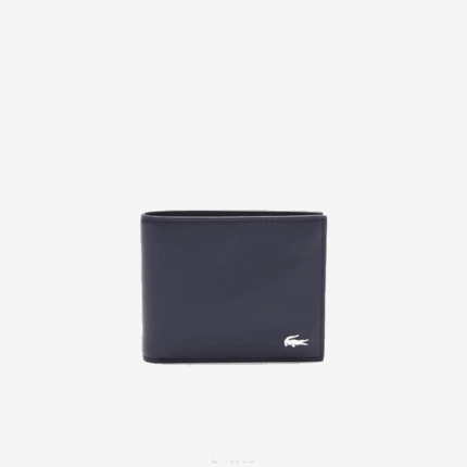 Lacoste carteira fitzgerald couro seis cartões homens 21 88BL1954