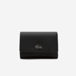 Lacoste carteira frontal anna snap mulheres noir krema a91 88BL2816