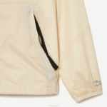 Lacoste casaco curto com capuz homens branco preto aj8 88BL382 - Image 7